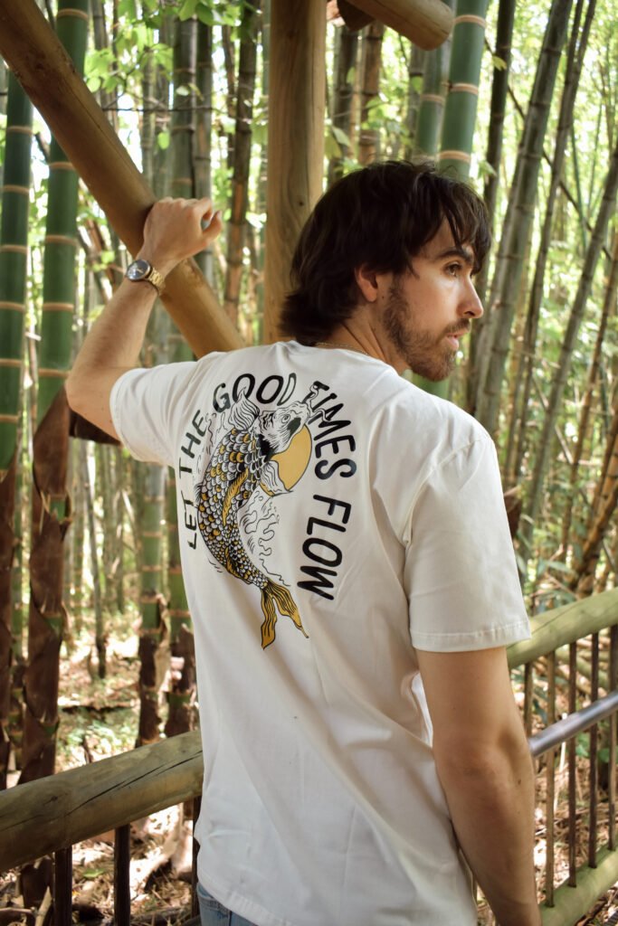 Camiseta All the good times flow blanca